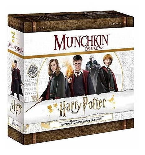 Usaopoly Munchkin Deluxe Harry Potter Juego De Mesa | Regal