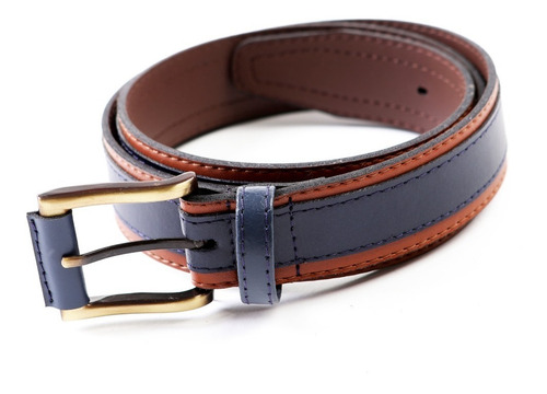 Imagen 2 de 2 de Cinturon Hombre Sport Casual Y Talles Especiales Olegario