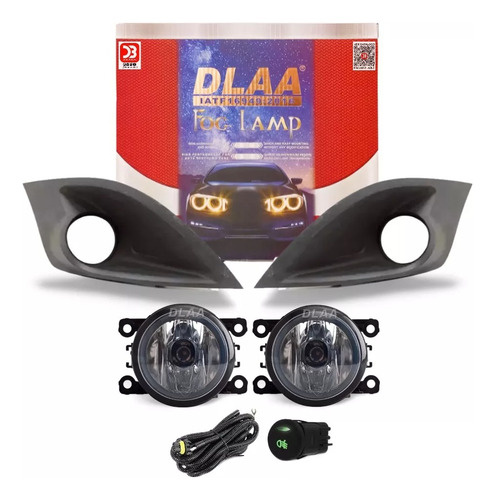 Kit Neblinero Neblina Fiesta Move Juego Ramal Cable Tapas