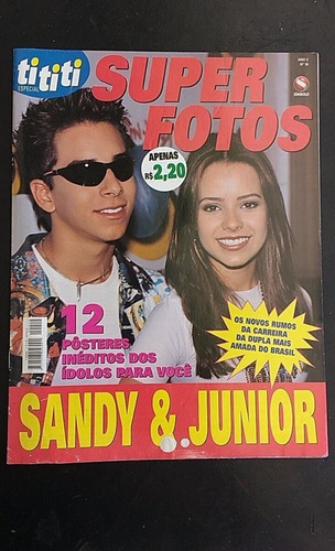 Revistas Antigas Sandy E Junior(cada Unidade)