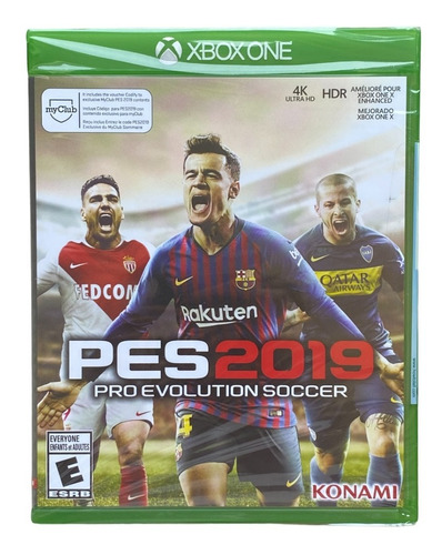 Imagen 2 de 3 de Pro Evolution Soccer 2019 Pes 2019 - Xbox One Disco Físico
