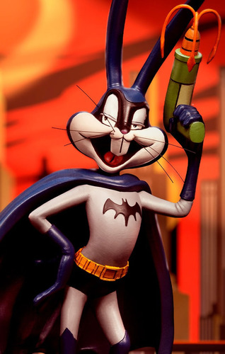 Estátua Batman Bugs Bunny - Space Jam: A New Legacy - Art Sc