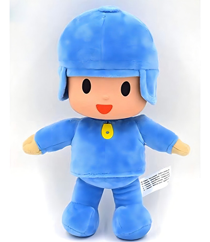 Zdffgcgvg Peluche Toy Bandai Pullish Pocoyo Plush Dumt Mutt Mue Muña De Dolven De Navidad Daga El Inicio 1 26cm P