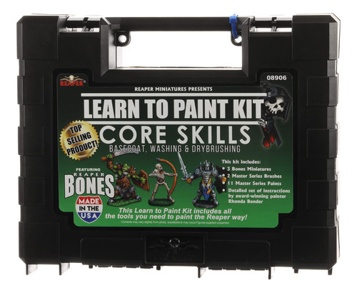 Reaper Bones Miniatures 08906 Kit Para Aprender A Pintar.