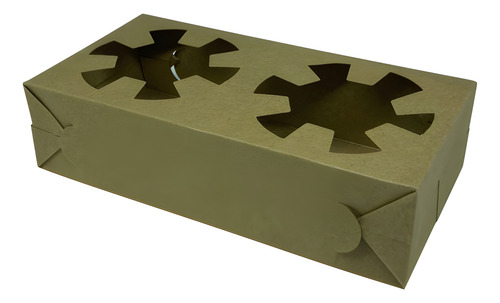Suporte Porta Copos De Papelão Para 2 Copos Delivery 100un 