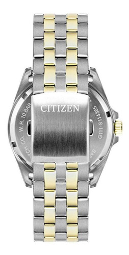 Imagen 3 de 4 de Reloj Citizen Quartz Caballero Dorado Men's 61053 - S022