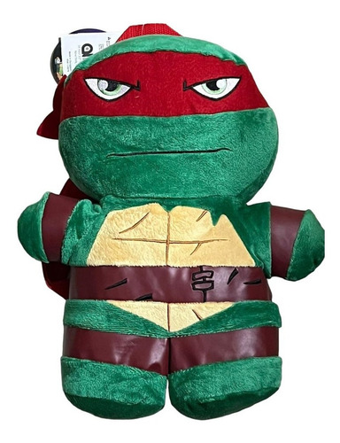 Tortugas Ninja Peluche Back Pack Unica