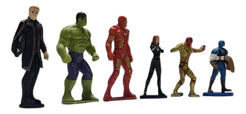 Muñeco Plástico Marvel Dc. Comic's Avengers Huevito Sorpresa