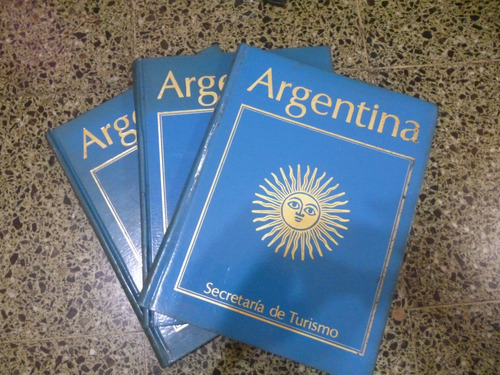 Argentina Secretaría De Turismo (4 Tomos)