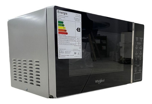 Imagen 3 de 7 de Microondas Whirlpool Wms20as Silver 20l 1200w Acero Inox