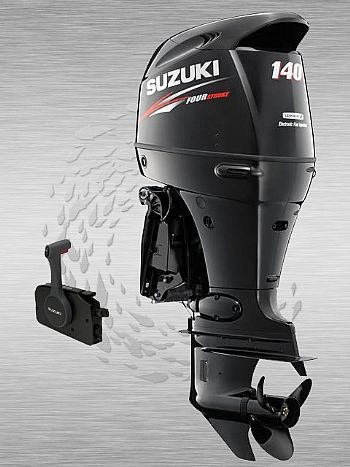 Imagem 2 de 5 de Motor De Popa Suzuki 140hp 4 Tempos 2021 Okm ( Injeçao )
