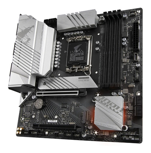 Imagen 3 de 6 de Motherboard B660m Arous Pro Ax Ddr4 Gigabyte Intel S1700