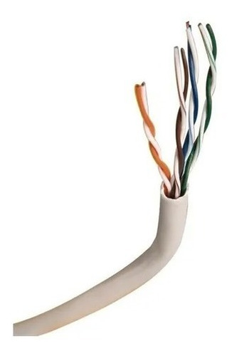 Imagen 2 de 5 de Bobina Rollo Cable Red Utp Noga Cat 5e 305 Metros Interior