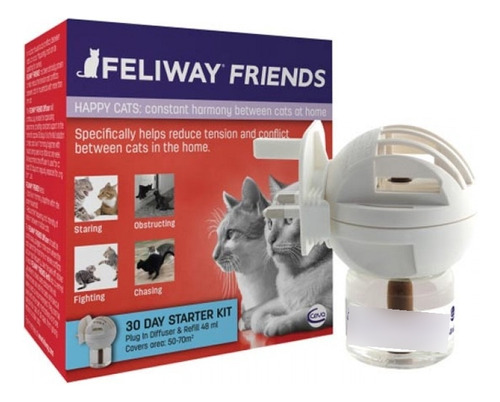 Feliway Friends Gatos Difusor + Repuesto 48ml