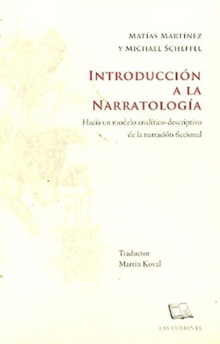 Introduccion A La Narratologia - Matias Martinez / Michael S