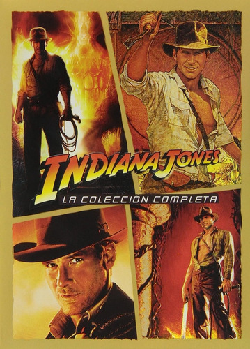 Dvd Original Indiana Jones Colección Completa 4 Dvd