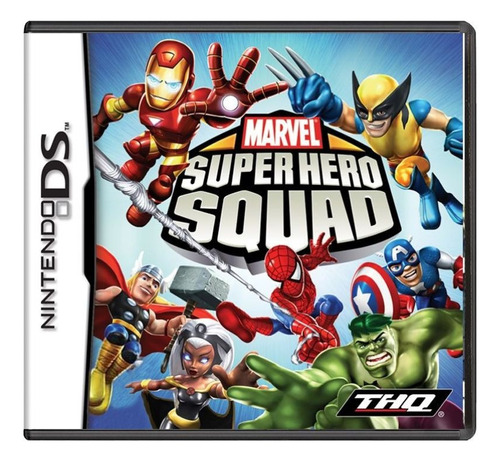 Marvel Super Hero Squad Nintendo Ds Usado Mídia Fisica