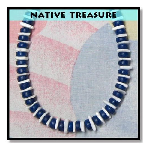 Native Treasure Cuentas De Coco Azul Dodger Para Hombre Y Mu