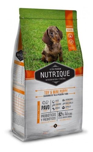 Alimento Premium Nutrique Toy & Mini Puppy Perro Cachorro 1k