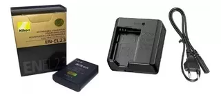 Kit Bat-eria Nikon En-el23+carregador Mh-67p Coolpix C/nfe