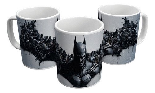 Caneca Em Porcelana Batman Arkham Knight