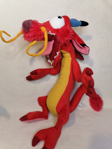 Peluche Original Mushu Dragon Mulan Disneyland Resort Paris 