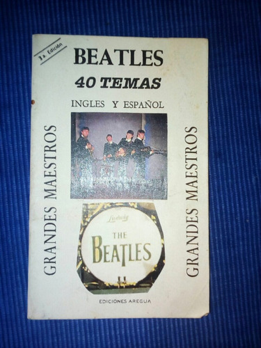 Beatles 40 Temas Ingles Y Español 3ra Edicion