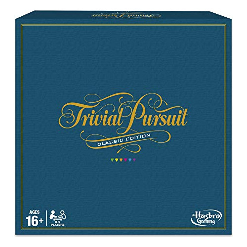 Juego Trivial Pursuit De Hasbro Gaming: Edición Clásica