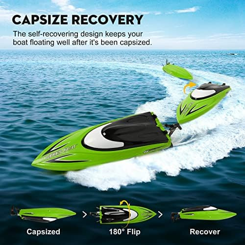 Zyerch Rc Boat - Barco De Control Remoto Para Piscinas Y Lag