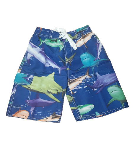 Pack De 2 Bermudas De Baño Niño Talla 4-6-8 