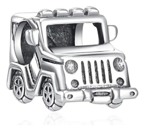 Charm 100% Auténtica Plata 925 Jeep Todo Terreno