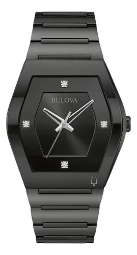 Reloj bulova para hombre con diamantes sale