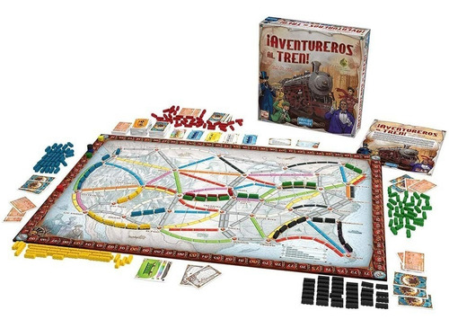Juego Aventureros Al Tren Ticket To Ride En Español Premiado