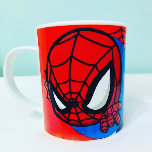 10 Taza Polimero De Spiderman Personalizada