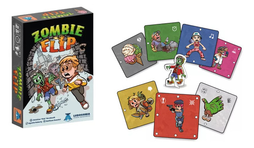 Zombie Flip Juego De Cartas Estrategia Diversion Ludogonia