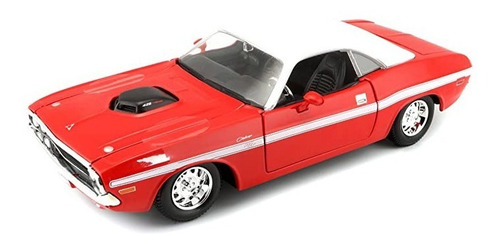 Auto Escala 1:24 Dodge Challenger R/t Coupe 1970 - Maisto