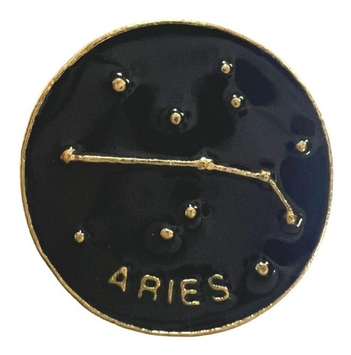 Pin Broche Constelación Zodiaco Aries Xz6176 