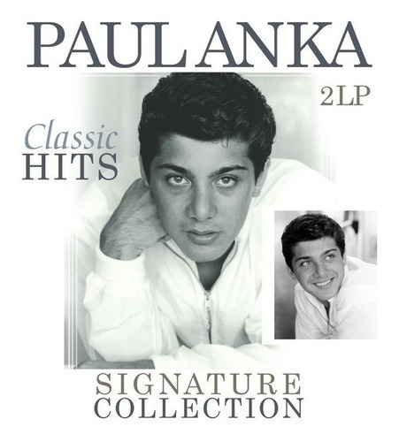 Paul Anka Signature Collection Classic Hits Vinilo Doble Imp