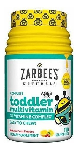 Zarbee's Naturals Complete Gomitas De Sabores Multivitaminic