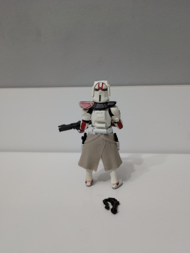 Raro Star Wars Revenge The Sith Clone Commander Red Hasbro . (Usado)