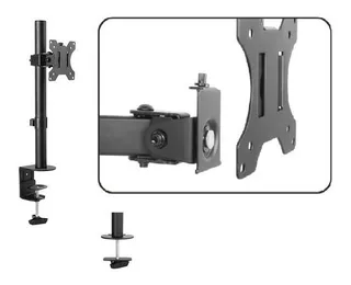 SOPORTE MONITOR ESCRITORIO ACERO INTELAID 13 A 27 IT-DBSX