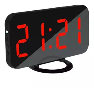 Reloj Despertador Digital Electrónico Led Dual Alarma Usb