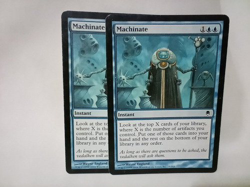 Magic The Gathering Lote De 18 Tarjetas Mtg Darksteel 2004 (Usado)