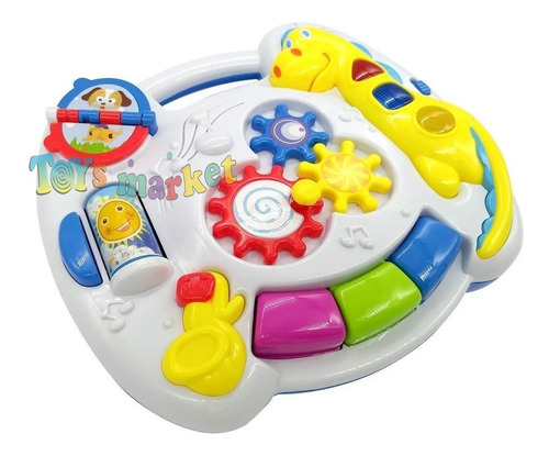 Mesa Musical Didáctica Bebe Poppi Con Luces Y Sonidos