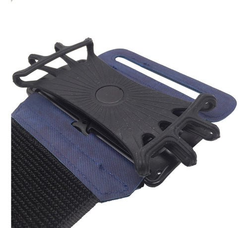 Running Phone Armband A Prueba De Sudor Se Azul 27x12cm