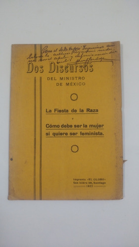 Trejo Lerdo De Tejada, C. Dr. Dos Discursos...