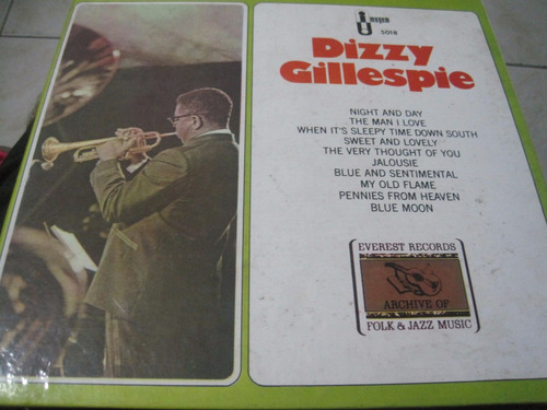 Lp Dizzi Gilliespie ,grav.imagem Capa Dura Dupla Perfeito.