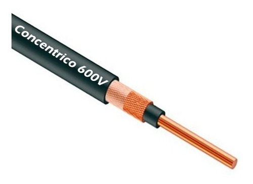 Cable Concentrico 2x6 Mm X Metro, Acometida X 5 Mts