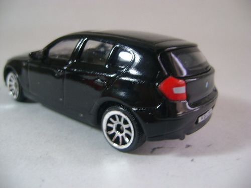 Imagen 8 de 10 de Nico Bmw Serie 1 Negro A-244 Majorette Escala 1/58 (mjr 18)