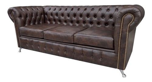 Imagen 1 de 7 de Sillones Chesterfield Capitone 2 O 3 Cuerpos Premium